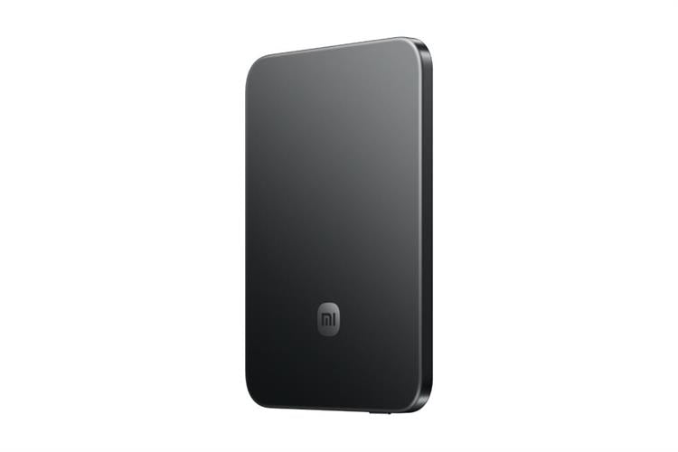 Carregador Portátil Xiaomi Ultra Thin Magnetic Power Bank 5000mAh 15W Wireless USB-C Graphite Black e Prata