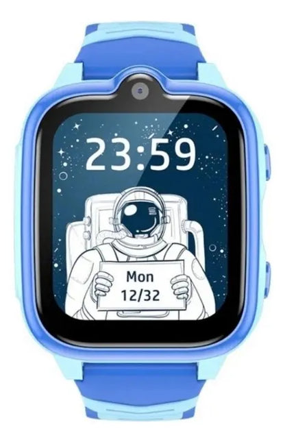 Relógio Infantil Blackview Z10 4G com GPS, Videochamada e Wi-Fi Azul Original