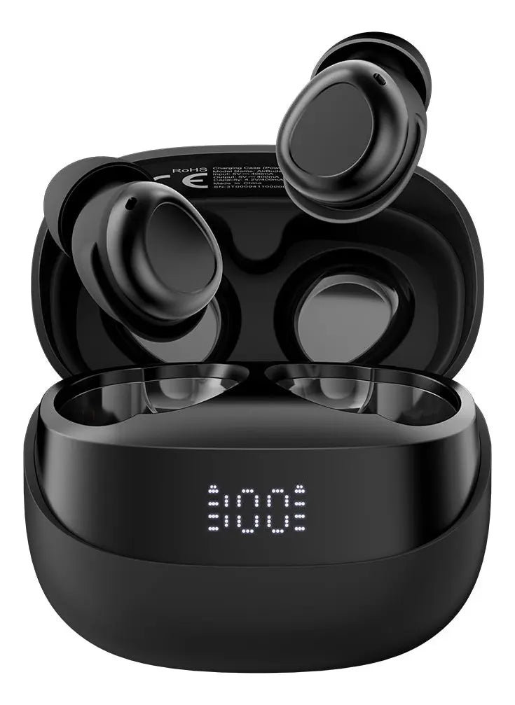 Fone de Ouvido Blackview AirBuds 9 Bluetooth Sem Fio com ANC Preto Original