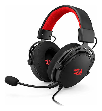 Headset Gamer Redragon Cragblade H541 com Microfone Removível P2 Preto Original