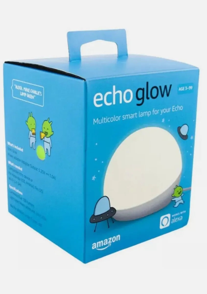 Lâmpada Inteligente Multicolorida Amazon Echo Glow para Alexa Bivolt Original