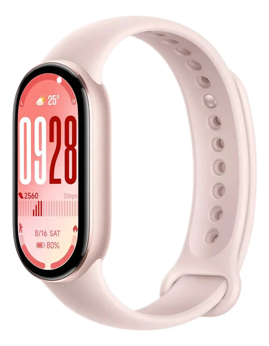 Smart Band Xiaomi 10 Mystic Rose com Tela AMOLED 1,72" e Resistência 5ATM Original