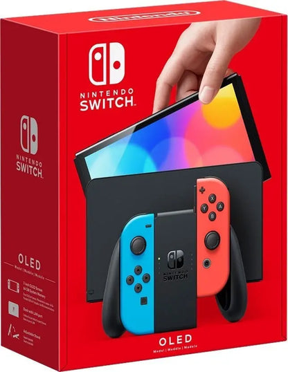 Console Nintendo Switch OLED 64GB Neon Azul e Vermelho Original