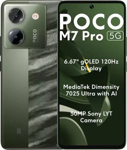 Smartphone Xiaomi POCO M7 Pro 5G Global Dual SIM 256GB 8GB RAM 6.67" Olive Twilight