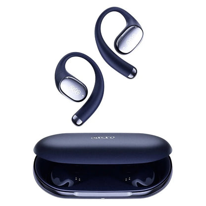 Fone de Ouvido QCY Crossky R70 Bluetooth 6.0 Open-Ear Hi-Res LDAC IPX5 Azul Original