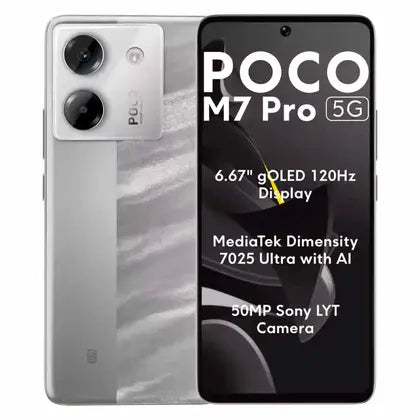 Smartphone Xiaomi POCO M7 Pro 5G Dual SIM 128GB 6GB RAM 6.67" Lunar