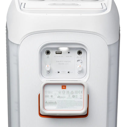 Caixa de Som Bluetooth JBL PartyBox Club 120 Portátil Branca