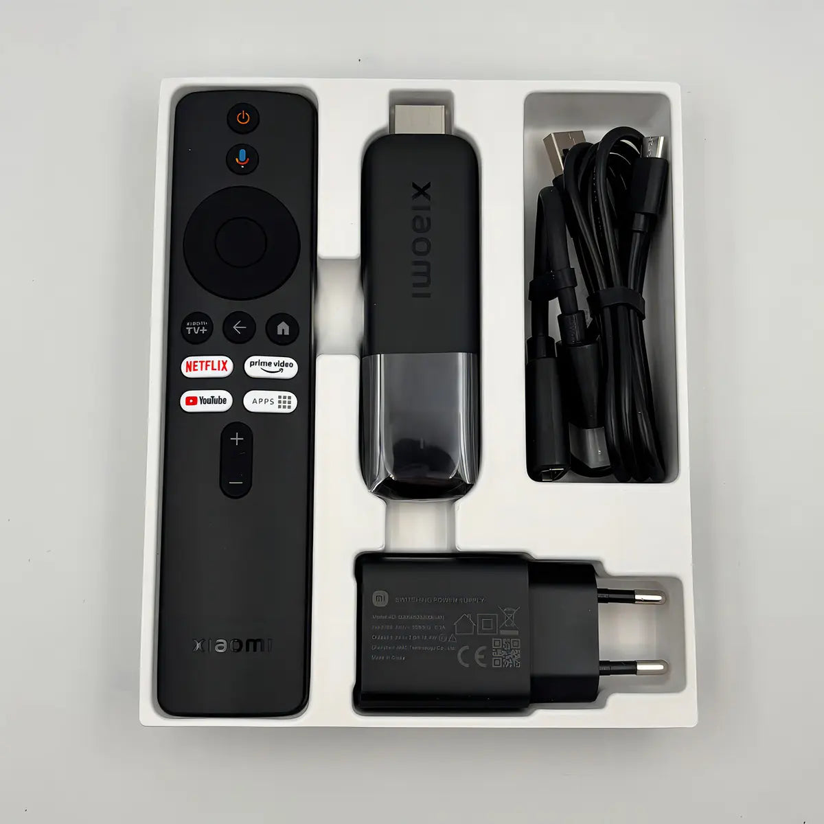 Xiaomi TV Stick 4K 2ª Geração com Google TV, Wi-Fi 6 e Controle por Voz Original