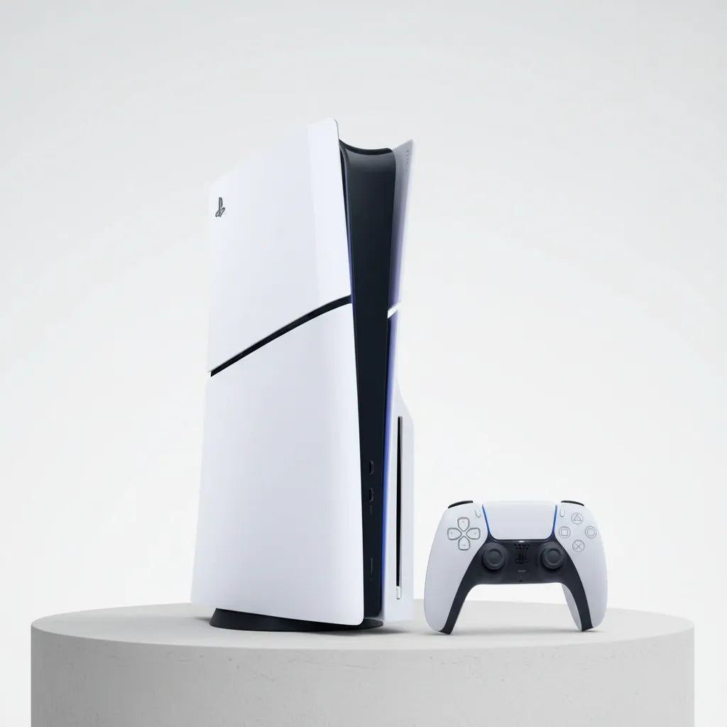 Console Sony PlayStation 5 Slim Standard 1TB com Leitor de Disco Branco Original