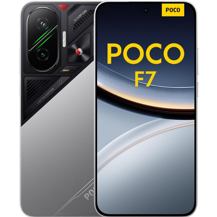 POCO F7 NFC 512GB 12GB 6.83" 50+8MP 20MP - Prata (Global)