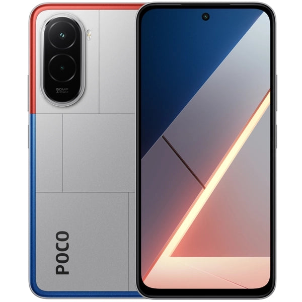 Smartphone Xiaomi POCO M7 NFC Global Dual SIM 256GB 8GB RAM 6.9" 50MP Prata