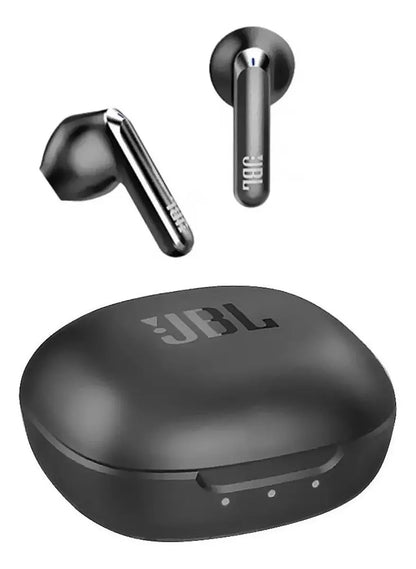 Fone de Ouvido JBL T280 TWS X2 Bluetooth Sem Fio com Microfone Preto Original