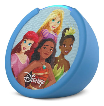 Echo Pop Kids Amazon com Alexa Edição Infantil Disney Azul Original