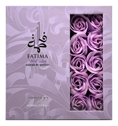 Perfume Zimaya Fatima Velvet Love Extrait de Parfum 100ml Feminino