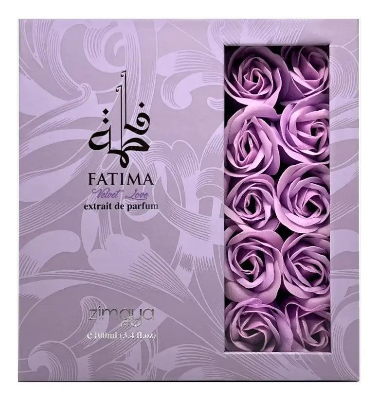 Perfume Zimaya Fatima Velvet Love Extrait de Parfum 100ml Feminino