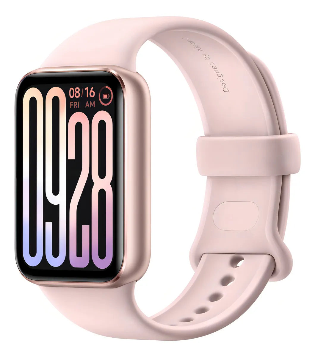 Smart Band Xiaomi 9 Pro Ouro Rosa com Bluetooth e Monitoramento de Saúde Original
