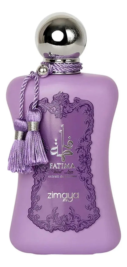 Perfume Zimaya Fatima Velvet Love Extrait de Parfum 100ml Feminino