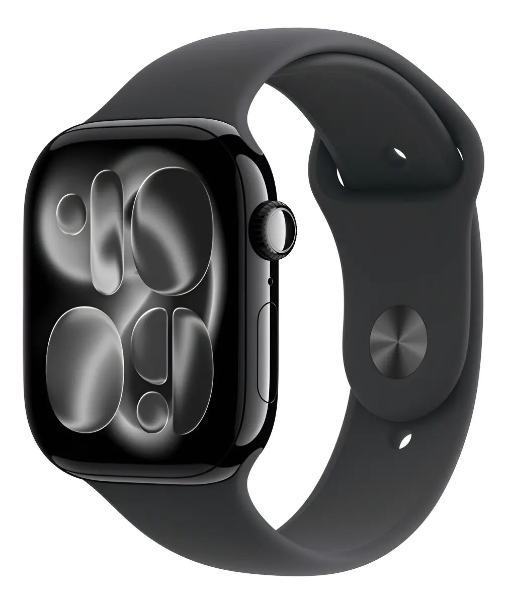 Apple Watch Series 11 GPS 46mm Caixa Preta de Alumínio com Pulseira Esportiva Preta M/G