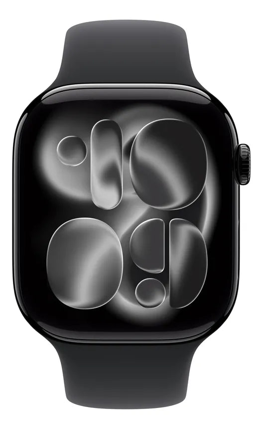 Apple Watch Series 11 GPS 46mm Caixa Preta de Alumínio com Pulseira Esportiva Preta M/G