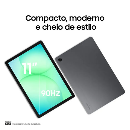 Tablet Samsung Galaxy Tab A11+ 5G 128GB 6GB RAM Tela 11" Cinza Original