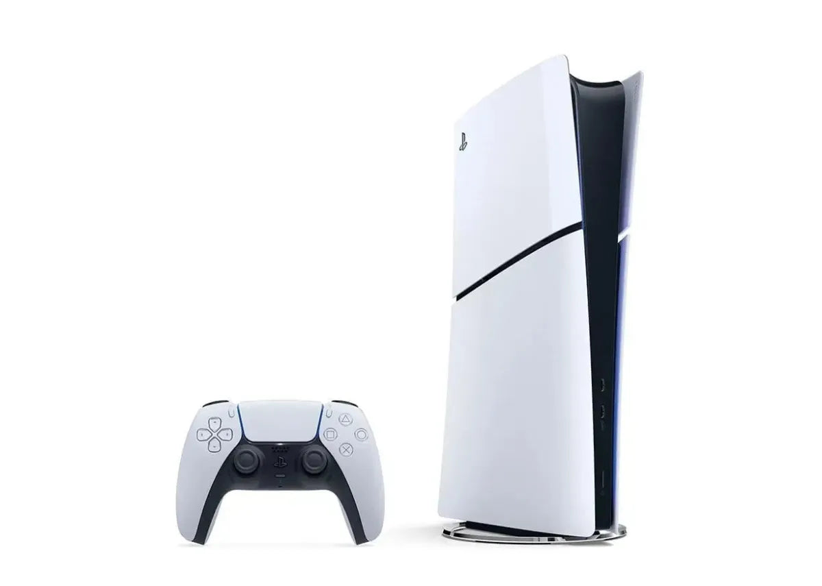 Console Sony PlayStation 5 Slim Edição Digital 825GB Branco e Preto