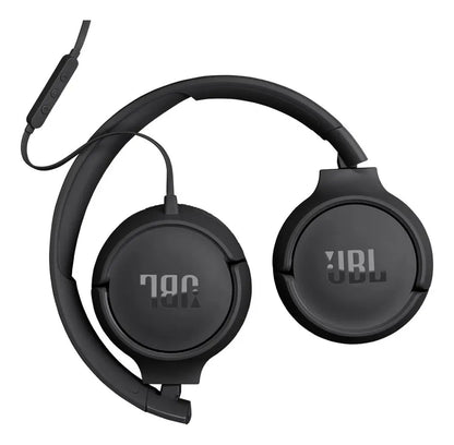 Fone de Ouvido JBL Tune 520C com Fio USB-C, Microfone e Hi-Res Preto Original