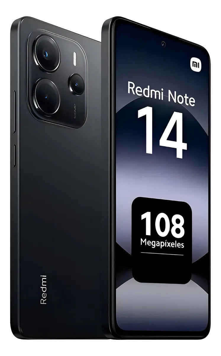 Smartphone Xiaomi Redmi Note 14 4G Dual SIM 256GB 8GB RAM 108MP Preto