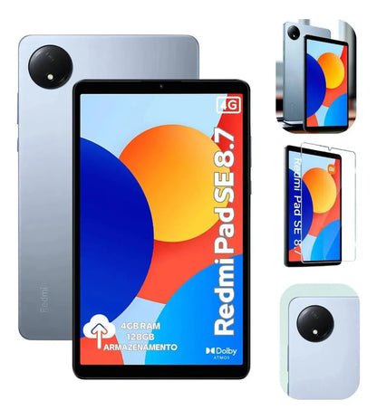 Tablet Xiaomi Redmi Pad SE 8.7" 4G 128GB 4GB RAM Dual SIM Android 15 Azul