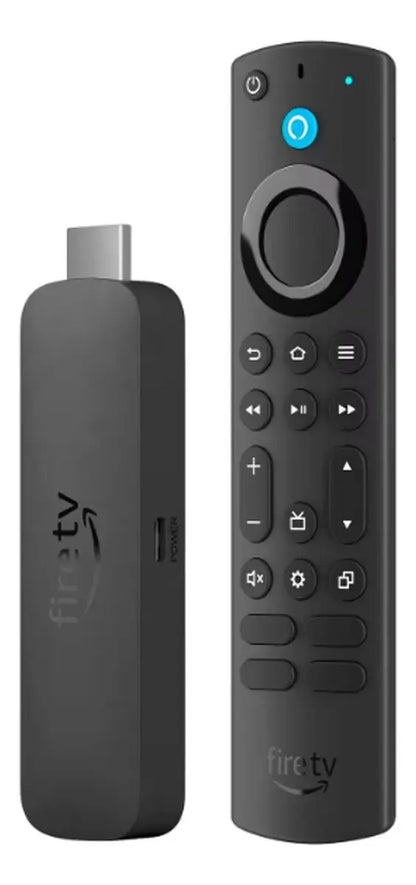 Amazon Fire TV Stick 4K Plus com Alexa, Wi-Fi 6 e Controle por Voz 8GB Preto Original