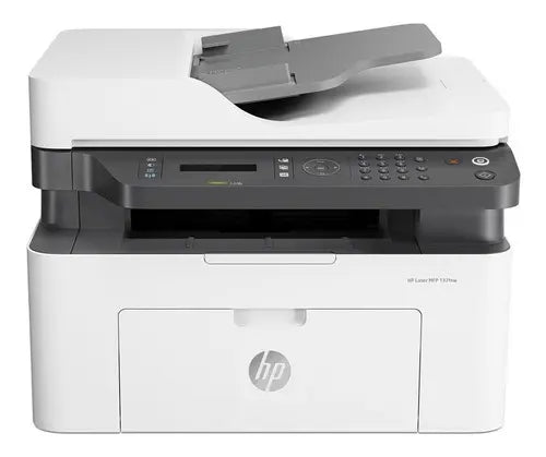 Impressora Multifuncional HP LaserJet 137fnw Monocromática Wi-Fi