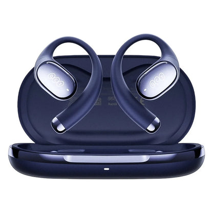Fone de Ouvido QCY Crossky R70 Bluetooth 6.0 Open-Ear Hi-Res LDAC IPX5 Azul Original