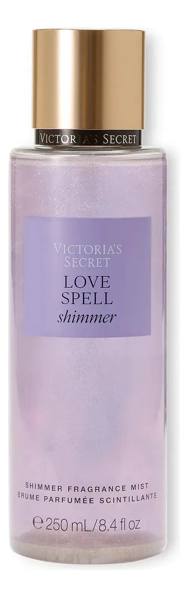Body Splash Victoria’s Secret Love Spell Shimmer Fragrance Mist 250ml Feminino Original
