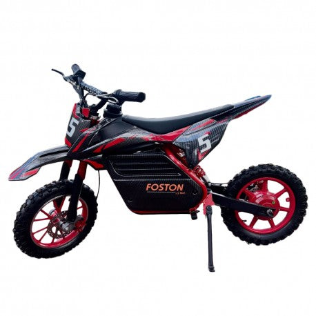 Moto Infantil Elétrica Foston X2 Max 300W Vermelha com Bluetooth e LED Original