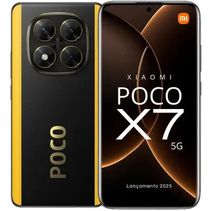 Smartphone Xiaomi POCO X7 5G Dual SIM 256GB 8GB RAM AMOLED 120Hz NFC Preto