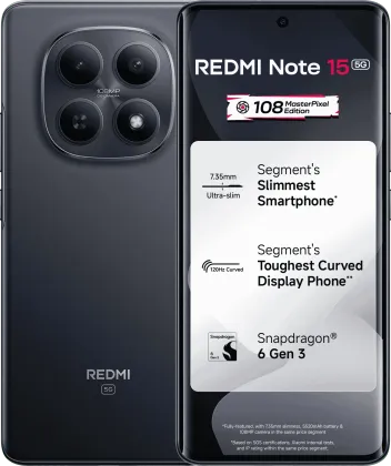 Xiaomi Redmi Note 15 ''5G'' 256GB 8GB 6.77" - Preto